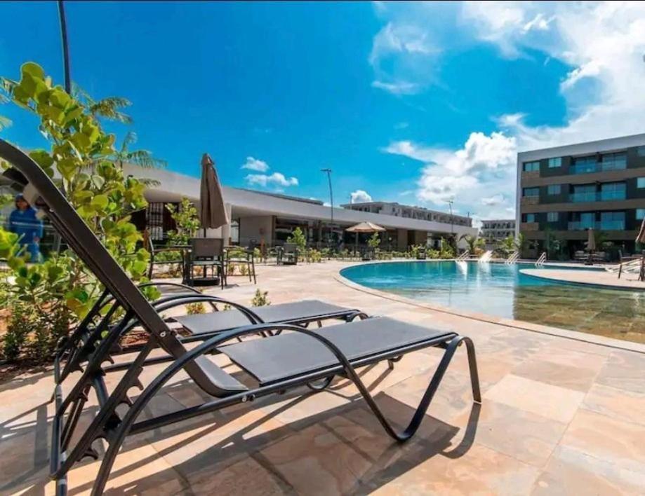Flat Luxo No Mana Beach Em Muro Alto 4 Pessoas Pôrto das Galinhas Εξωτερικό φωτογραφία
